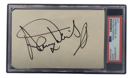 Sammy Davis Jr Signed Slabbed Rat Pack Cut Signature PSA/DNA 85076493 - $484.98