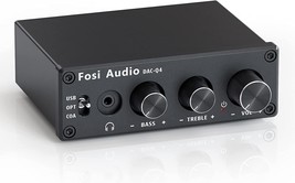 For Use With Home Desktop Powered Active Speakers, Fosi Audio Q4 Headphone - £71.57 GBP