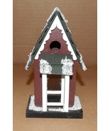 Christmas ArtMinds Mini Embellishment Snow House 5.5 x 3&quot; Wooden Decorat... - $7.32 CAD