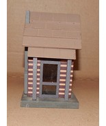 Christmas ArtMinds Mini Embellishment Old House 5.5 x 3&quot; Wooden Decorati... - $7.32 CAD