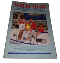 Where To Go Hilton Head Island “Visitors Guide Handbook” July 1987 Booklet - £10.88 GBP
