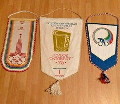 Vintage sport pennant. USSR . Poznan. 1970s 2 - £24.82 GBP