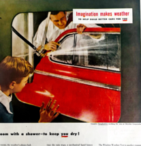 1947 Chrysler Corporation Windows Advertisement Automobilia Weather Test... - $465.81 MXN