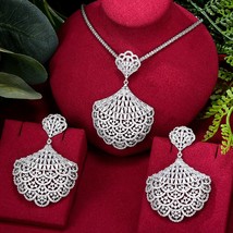 3 Colors Gorgeous Luxury Big Necklace Earrings Bangle Ring Jewelry Sets High Qua - £148.18 GBP