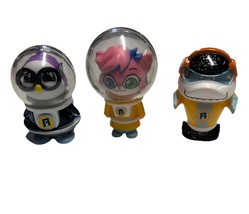 Ryan&#39;s World Toy 3&quot; Figures Lot of 3 Astronaut Penguin Cat Shark - $164.57 MXN