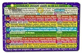 Inner Light Resources Original Wallet Cards Astrology Insight Guide - $7.03