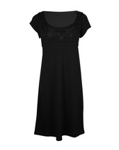 Diane Von Furstenberg Embroidered Mini Dress In Wool Women Black Size 10 - £110.81 GBP