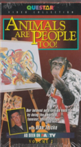 Animals Are People Too NEW VHS Tape - £0.77 GBP