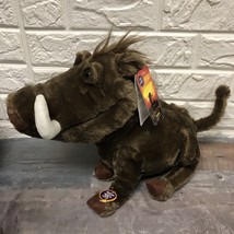 Disney Pumbaa Large Plush With Sound Talking The Lion King NWT - £13.37 GBP