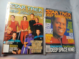 Star Trek Deep Space Nine Magazine Starlog DS9 Volume #1 #2 1993 NM - £15.03 GBP