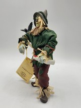 Kurt S Adler WIZARD OF OZ &quot;Scarecrow&quot; Fabric Mache Table Piece - £11.59 GBP