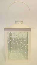White Metal Floral Lantern Celebration Accessory - £27.96 GBP