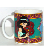 Disney Princess Jasmine Coffee Mug Aladdin Genie Cup Tea Soup Retired - £15.68 GBP