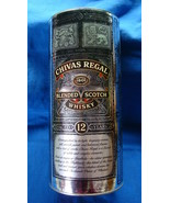 Collectible Chivas Regal Blended Scotch Whisky Round Tin &quot;Whiskey&quot; Age 1... - $368.50 MXN