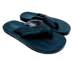 Flojos Men Hydro Thong Sandal / Flip Flop- Black, US 9M, *USED* - £12.64 GBP