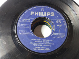 Mike MIGUEL RIOS los Relampagos 1962 LP vinile 7 &quot; Solo el Single sin Ch... - $139.94 MXN