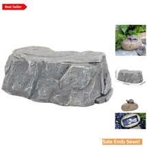 Waterproof Fake Rock Key Hider Garden Decorative Safe for Outdoor Yards ... - $32.62