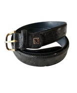 Giorgio’s Of Palm Beach Genuine Ostrich Leather Belt Navy Handmade Italy... - $130.94 CAD