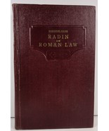 Handbook of Roman Law by Max Radin 1927 - $54.87 CAD