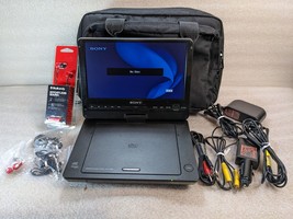 Sony DVP-FX930 Portable DVD/CD Player w/ Bag,  2 Adapters, A/V Cables, Ear Plugs - £55.30 GBP
