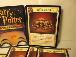 2001 Harry Potter TCG Card #84/116: Fluffy Falls Asleep - $0.50