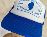 Freeburg Illinois Vintage Sesquicentennial 1986 Snapback Baseball Cap Hat - £15.66 GBP