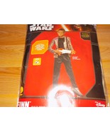 Size Medium 8-10 Rubie&#39;s Disney Star Wars Finn Halloween Costume Jacket ... - £27.97 GBP