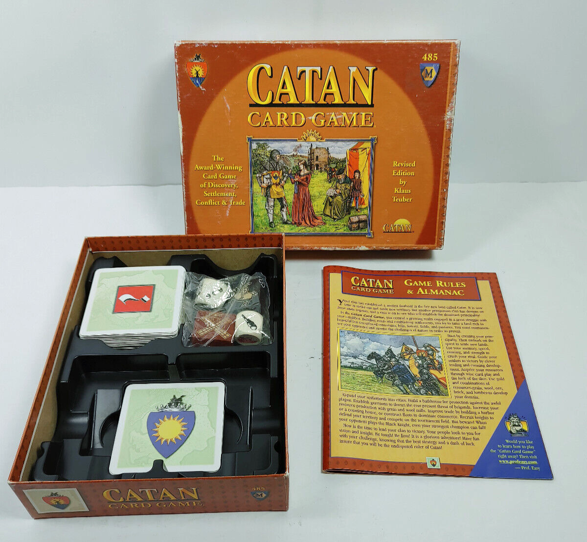 Mayfair Cardgame Catan Card Game Revised Edition Complete CIB - $14.95