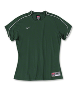 WOMEN&#39;S NIKE MYSTIC TEAM JERSEY SHIRT soccer Green NEW $39 - $18.99