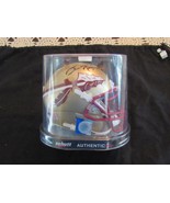 BURT REYNOLDS MOVIE ACTOR SIGNED AUTO FLORIDA ST SEMINOLES  MINI HELMET ... - €301,87 EUR