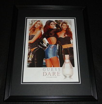 2015 Guess Dare Fragrance Framed 11x14 ORIGINAL Advertisement - £27.24 GBP