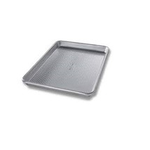 USA Pan Bakeware Nonstick, Jelly Roll Pan with Lid, White - $61.74