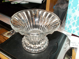 Crystal Glass Candy Dish and Candle Holder 2010s - £11.84 GBP