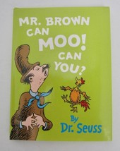 Mr Brown Can Moo Can You? ~ Dr Seuss Mini Book Hbdj - £11.50 GBP