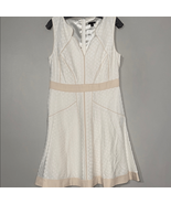 Ann Taylor White A-Line Mini Dress Cocktail - $584.52 MXN