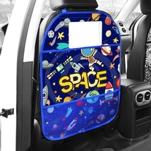  Cute Car Seat Back Cover Protector for Kids Children 1Pcs Anti Kick Mat Waterpr - £36.04 GBP