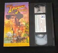 Young Indiana Jones Chapter 18 Treasure of the Peacocks Eye  VHS Tape - $4.99