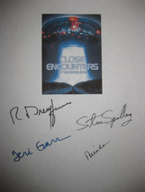 Close Encounters of the Third Kind signed Film Movie Script Screenplay Autograph - $19.99