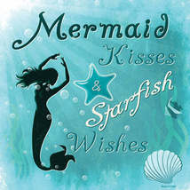 Mermaid Kisses Starfish Wishes - Decal / Sticker - £5.59 GBP