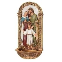 Joseph Studio Holy Family Water Font 7.75 Inches - $59.98