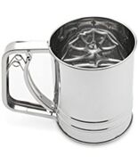 Fox Run Flour Sifter, Stainless Steel, 3-Cup - $432.01 MXN