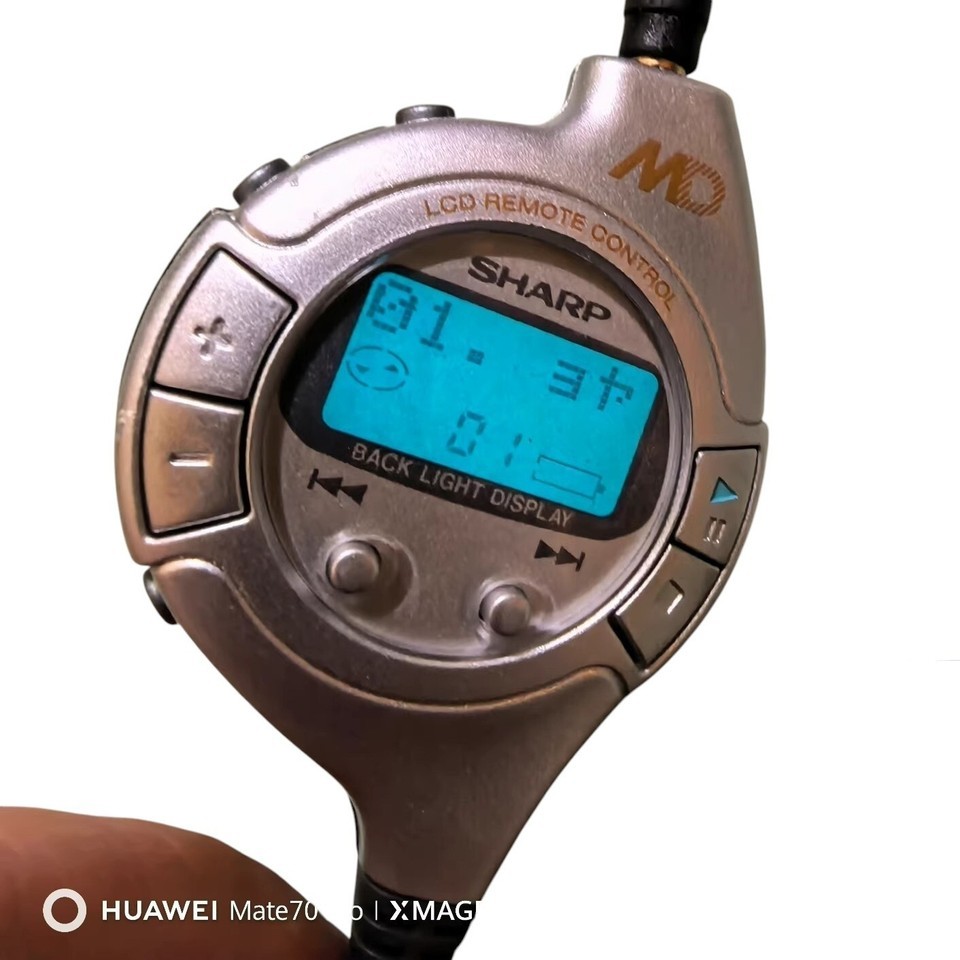 Used Remote Control For SHARP KENWOOD MD MT-701 MT-702  			