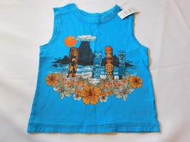 The Children's Place Baby Boy's Sleeveless Shirt Size Variations Blue Volcano - $12.86