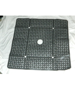 NEW Non-Slip Rubber Shower Mat measures 27"x27 with 225 Suction Cups - $12.82