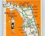 Florida Limited Access Highway Directory with Maps 1968 - £29.60 GBP