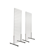 Gridwall Panel Tower with T-Base Floorstanding Display Kit, 2-Pack Black... - $1,968.77 MXN