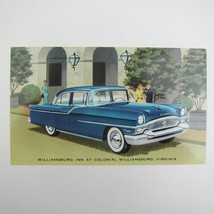 Packard Clipper DeLuxe Auto Postcard Williamsburg Inn VA Vintage 1950s UNPOSTED - £22.42 GBP