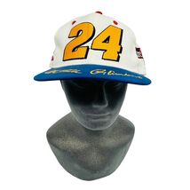 Vintage Jeff Gordon Cure 2000 Racing For A Reason Snapback Hat - $29.87