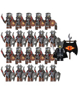 LOTR Sauron &amp; Uruk-hai Heavily Swords Infantry A 21 Minifigure Toys - £12.72 GBP+