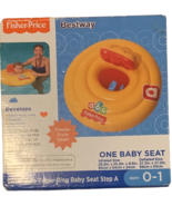 One Baby Seat Water Tube by Bestway Swim Ring Yellow-Red - £20.69 GBP